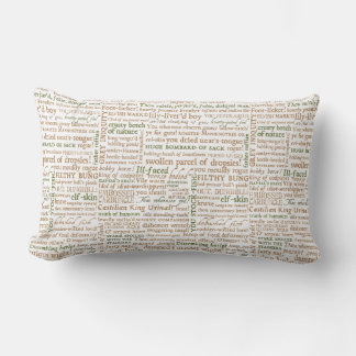 Shakespeare Insults Collection Kussen