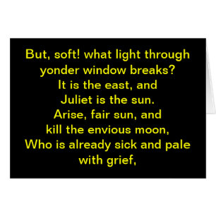 Shakespeare: Juliet is de zon