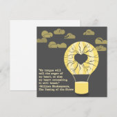 shakespeare-kaart feestdagenkaart (Voorkant / Achterkant)