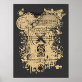 Shakespeare King Lear Quarto Front Piece Poster (Voorkant)