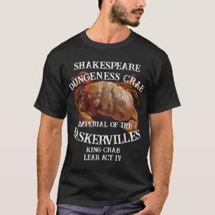 Shakespeare Krab Lear Dungeness Keizerlijk T-shirt