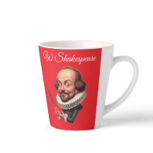 Shakespeare Latte Mug