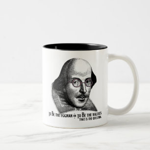 Shakespeare Lennon II Tweekleurige Koffiemok