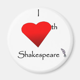 Shakespeare Love Magneet