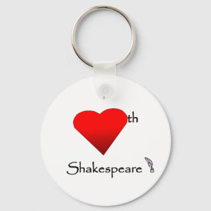 Shakespeare Love Sleutelhanger