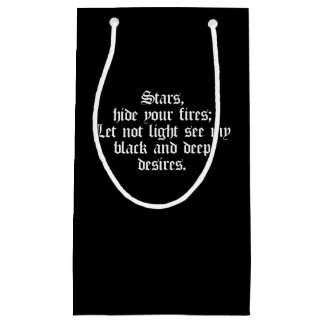 Shakespeare Macbeth Play Quote Stars Verbergen Fir Klein Cadeauzakje