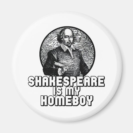 Shakespeare Magneet (Voorkant)