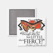 Shakespeare MidSummer Night's Dream Fierce Quote Magneet (Voorkant / Achterkant)