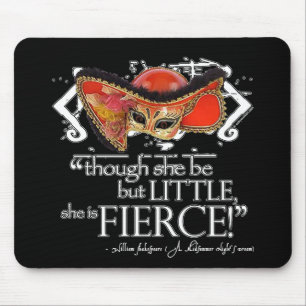 Shakespeare MidSummer Night's Dream Fierce Quote Muismat