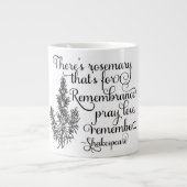 Shakespeare Mok, Rosemary for Herembrance, Hamlet Extra Grote Mok (Voorkant)