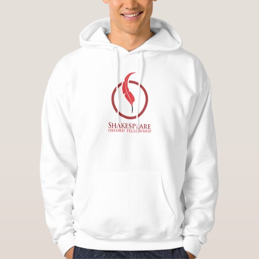 Shakespeare Oxford Fellowship Mannen Hoodie (Voorkant)