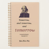 Shakespeare personnalisé Cute Dark Academia (Devant)