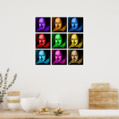 Shakespeare Pop Art Poster (Keuken)