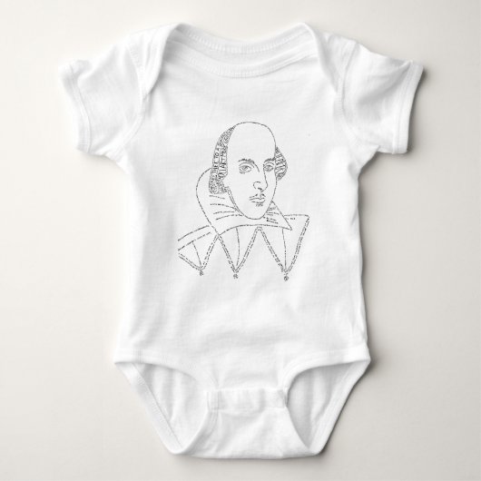 Shakespeare Portrait Romper (Voorkant)
