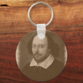 Shakespeare Portrait Sleutelhanger (Voorkant)