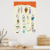 Shakespeare : Poster du rêve de la nuit d'été (Cuisine)