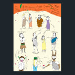 Shakespeare : Poster du rêve de la nuit d'été<br><div class="desc">Color Midsummer Night's Dream carte de personnage - facile à comprendre et un grand ajout à n'importe quelle salle de classe!</div>