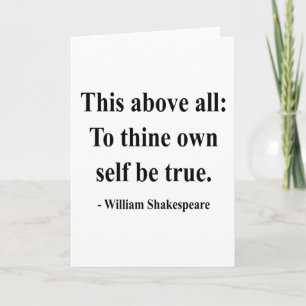 Shakespeare Quote 8a Kaart