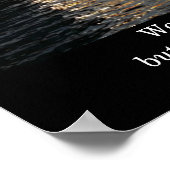 Shakespeare quote - art poster (Hoek)