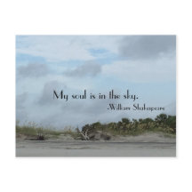 Shakespeare Quote Beach Scene