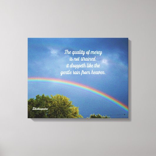 SHAKESPEARE QUOTE canvas Afdruk (Voorkant)