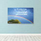 SHAKESPEARE QUOTE canvas Afdruk (Insitu (Houten vloer))