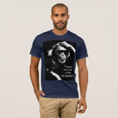 Shakespeare Quote denkt aan apenkapende Pop Art Ma T-shirt (Voorkant volledig)