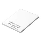 Shakespeare Quote - Fool Mortals I Notitieblok (Gedraaid)