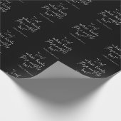 Shakespeare Quote - Fool Mortals II Cadeaupapier (Hoek)