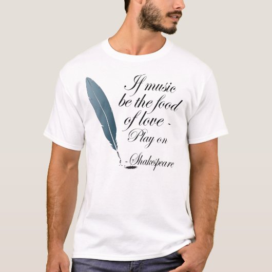 Shakespeare Quote Gift T Shirt (Voorkant)