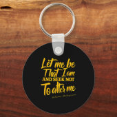 Shakespeare Quote Much Ado About Nothing Gift Play Sleutelhanger (Voorkant)