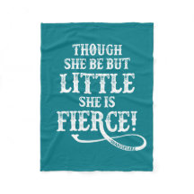 Shakespeare Quote Typography Fierce