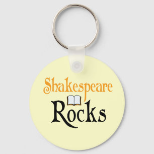 Shakespeare Rocks Sleutelhanger Gift