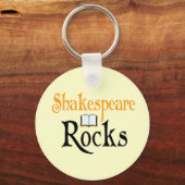 Shakespeare Rocks Sleutelhanger Gift (Voorkant)