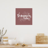 Shakespeare Rules Poster (Keuken)