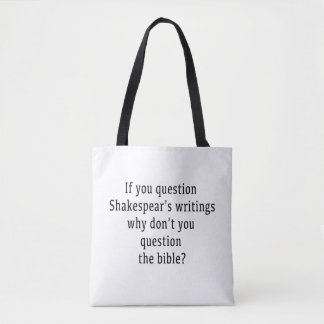 Shakespeare schrijven draagtas