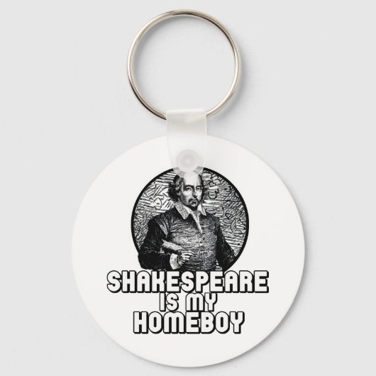 Shakespeare Sleutelhanger (Voorkant)