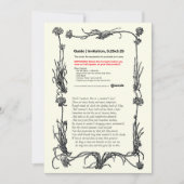 Shakespeare Sonnet # 18 Kaart (Voorkant)