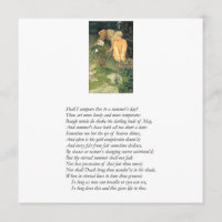 Shakespeare Sonnet # 18