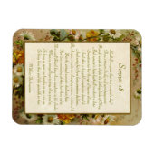 Shakespeare Sonnet 18 Magneet (Horizontaal)