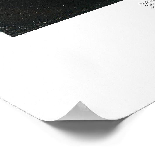 Shakespeare Sonnet # 18 Poster (Hoek)