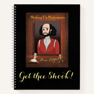 Shakespeare Spiral Notebook schudden Notitieboek
