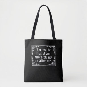 Shakespeare veel en niets over offertes laat me tote bag
