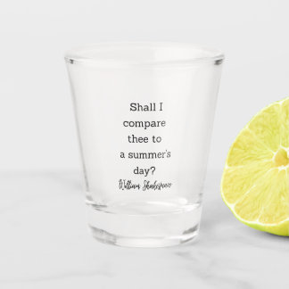 Shakespeare Zomer Citaat Decoratie Voor Thuis Shot Glas