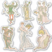 Shakespeares Garden Flowers Journal Kit Sticker (Voorkant)