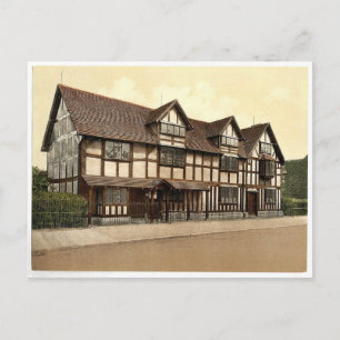 Shakespeare's geboorteplaats, Stratford-on-Avon, E Briefkaart