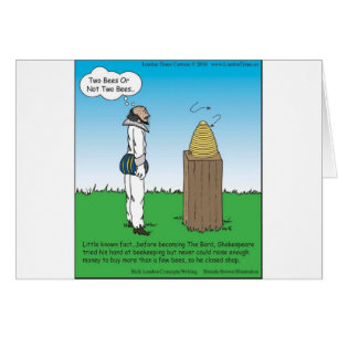 Shakespeare's The BeeKeeper Funny Gifts & T - shir