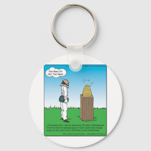 Shakespeare's The BeeKeeper Funny Gifts & T - shir Sleutelhanger