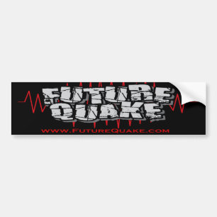 "Shakey" Future Quake Bumpersticker met website