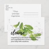 Shaklee reinigt Briefkaart (Voorkant / Achterkant)